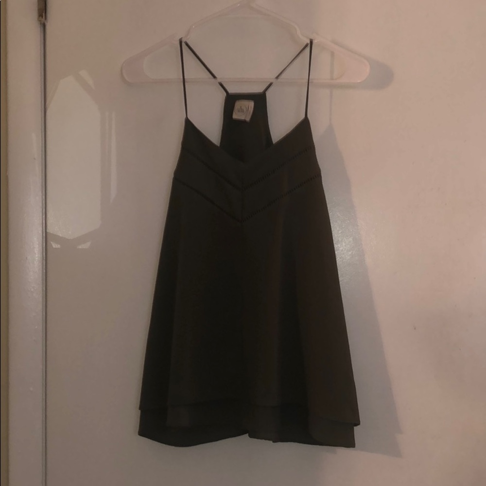Olive green tank